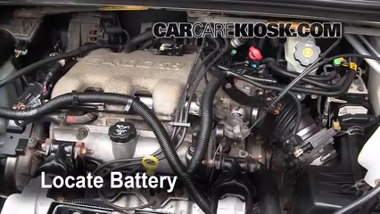 2005 Buick Rendezvous CX 3.4L V6 Battery Replace